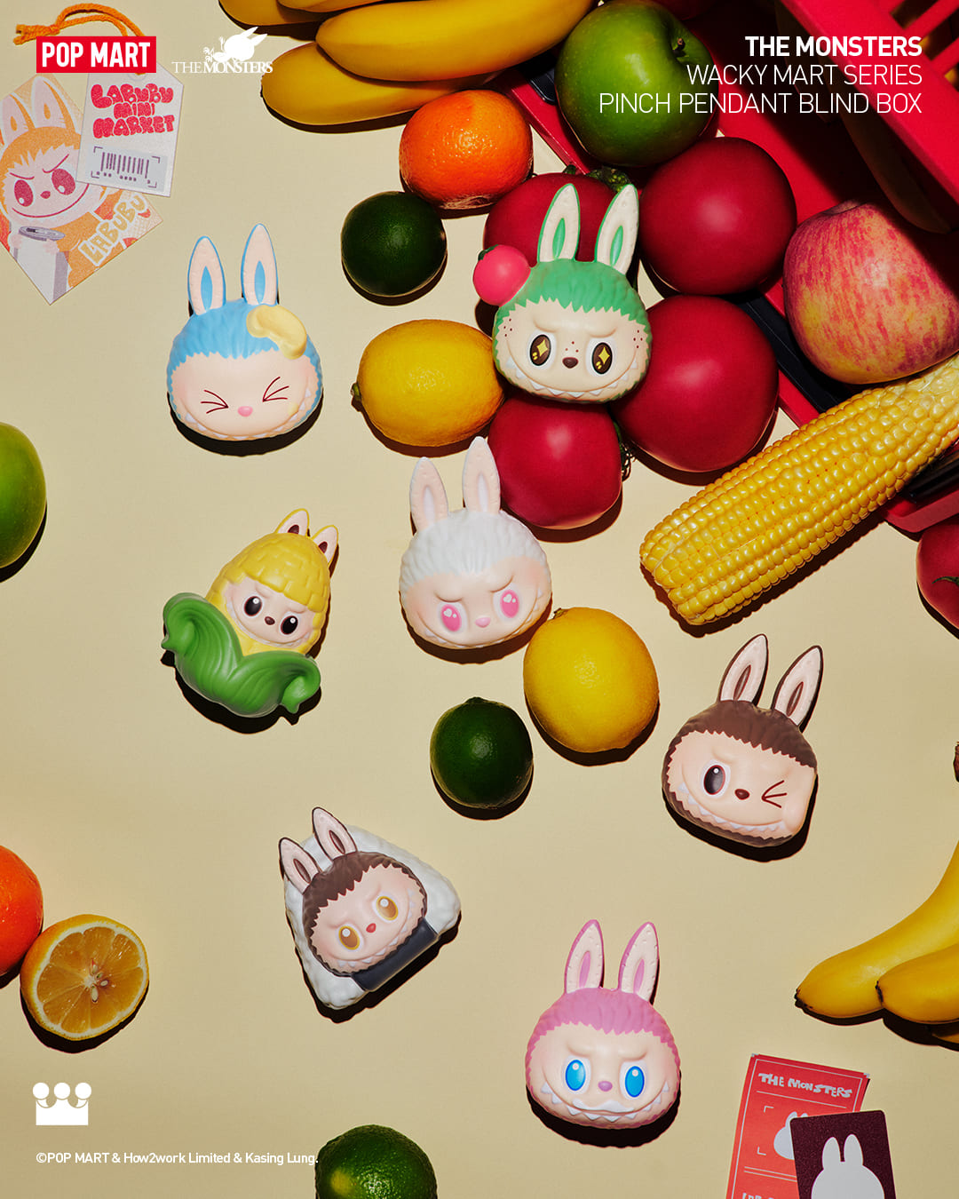 THE MONSTERS Wacky Mart Series-Pinch Pendant