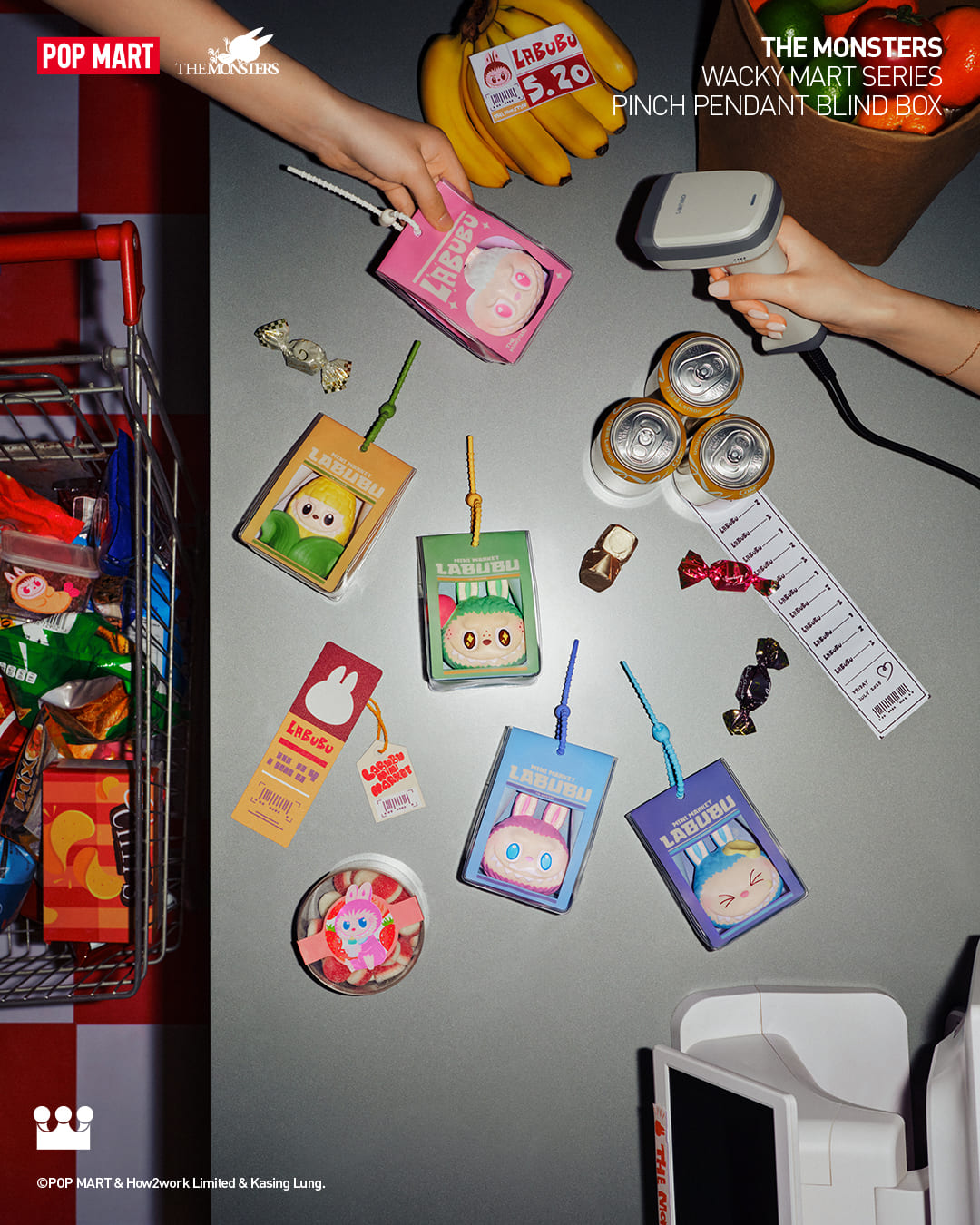 THE MONSTERS Wacky Mart Series-Pinch Pendant