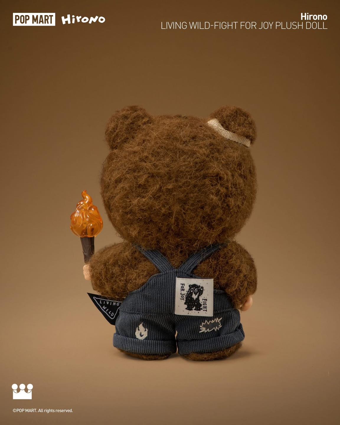 Hirono Living Wild-Fight for Joy Plush Doll