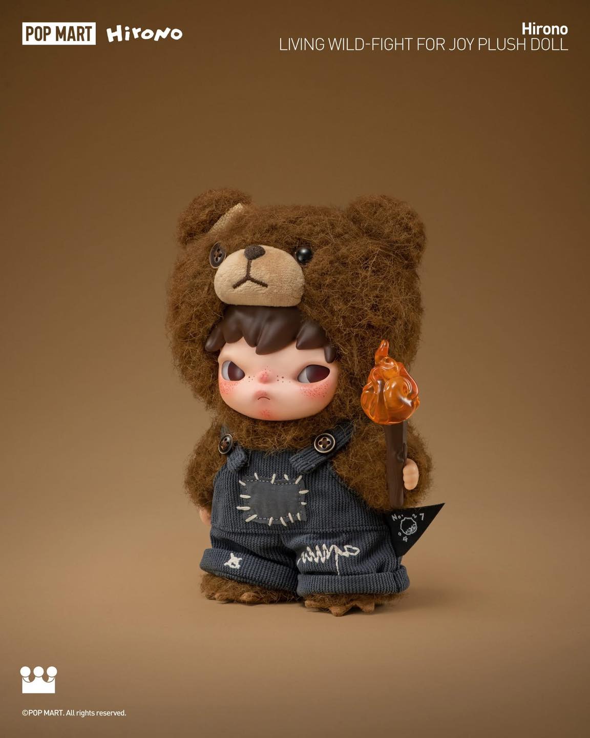 Hirono Living Wild-Fight for Joy Plush Doll