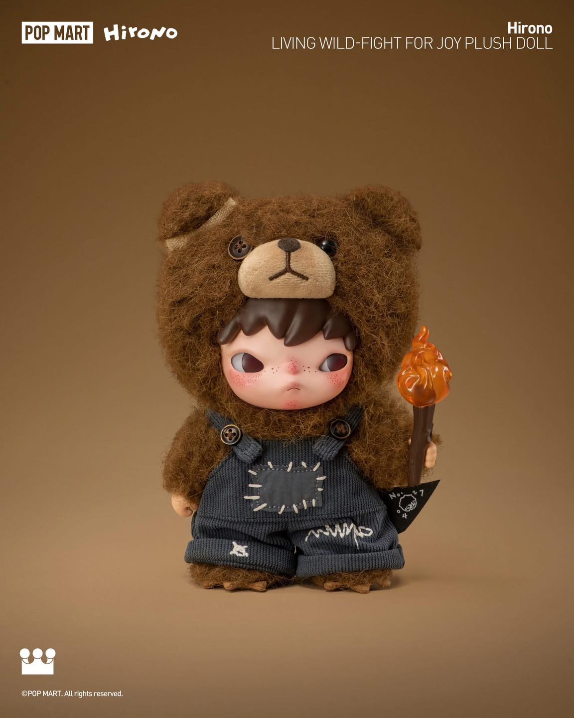 Hirono Living Wild-Fight for Joy Plush Doll