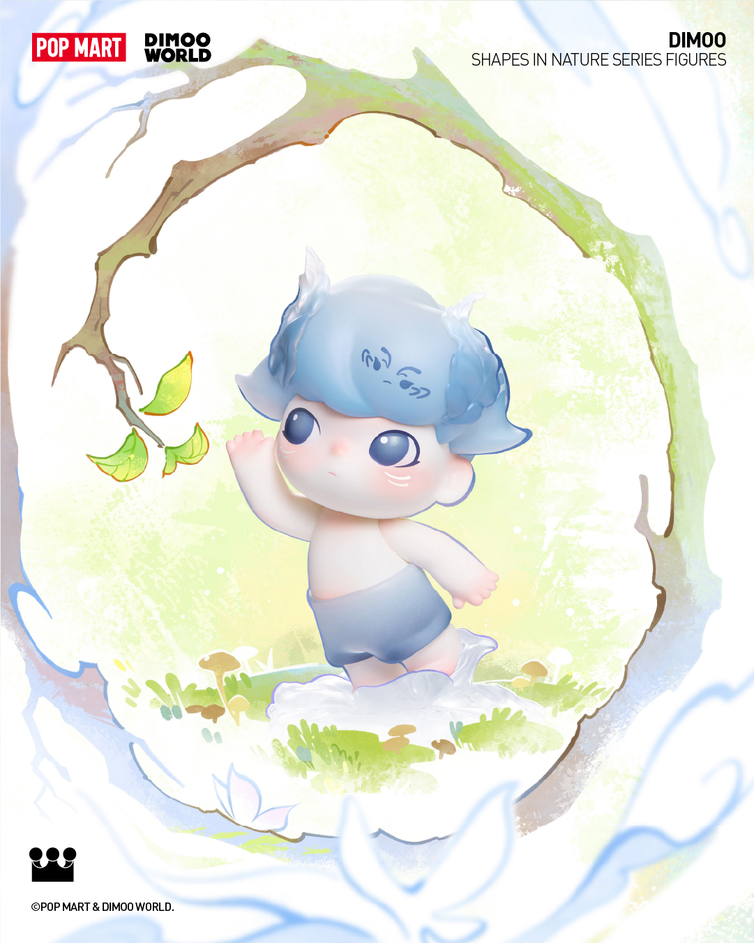 DIMOO Shapes in Nature Series Figures