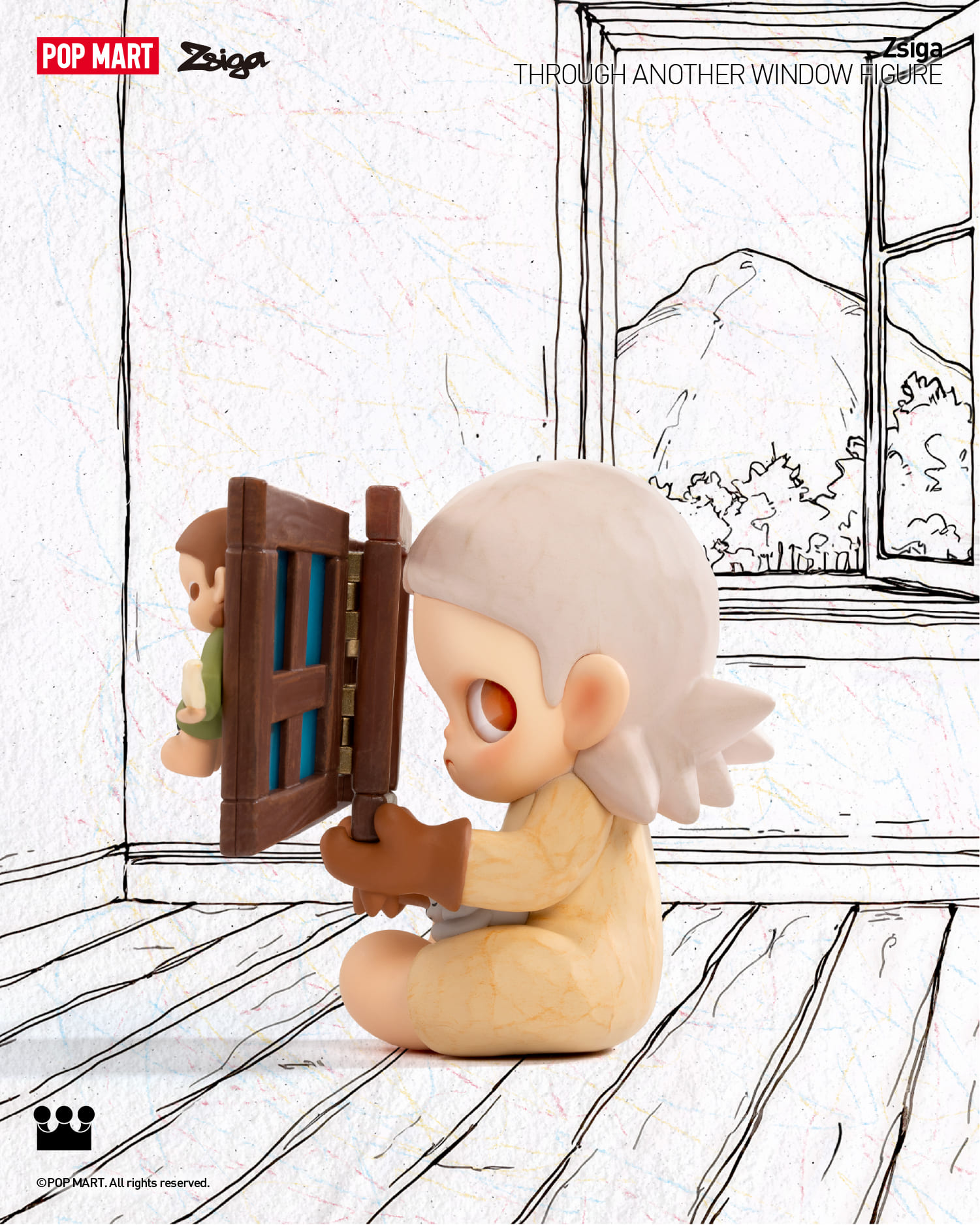 Zsiga Through Another Window Figure