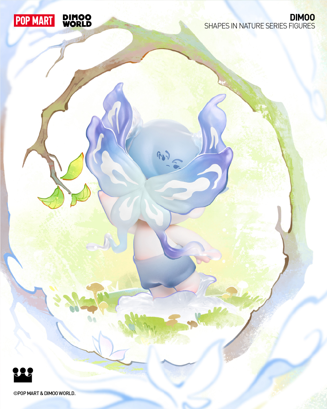 DIMOO Shapes in Nature Series Figures