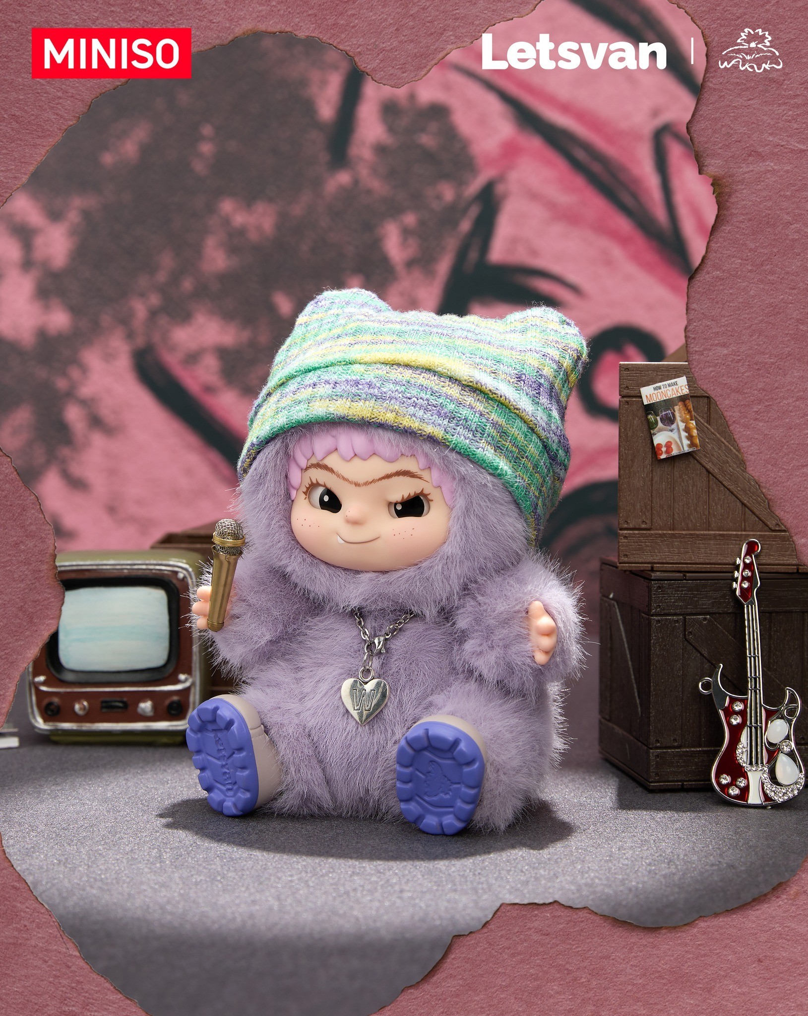 Wakuku Fuzzay Trendy Fun Party Plush Blind Box