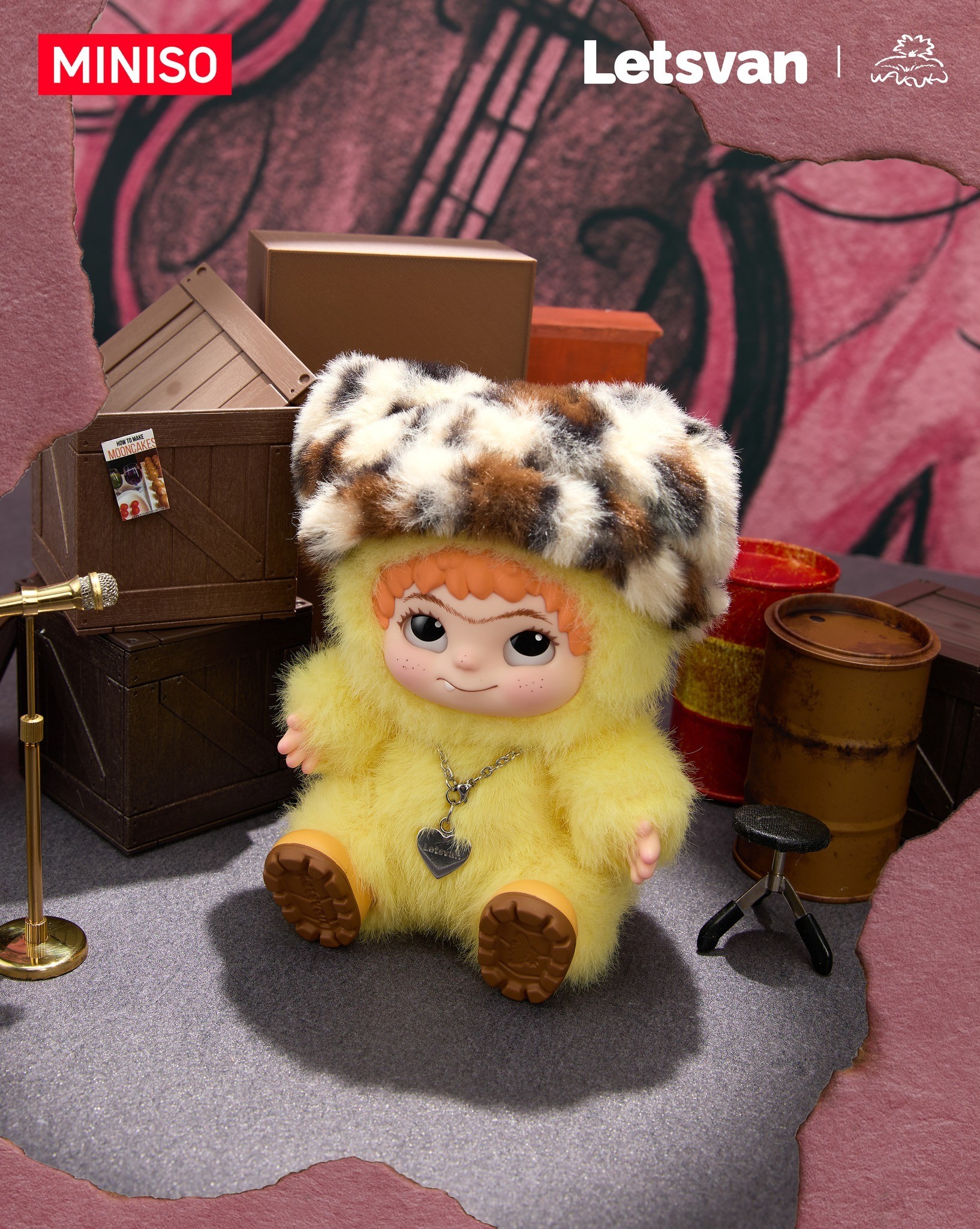 Wakuku Fuzzay Trendy Fun Party Plush Blind Box