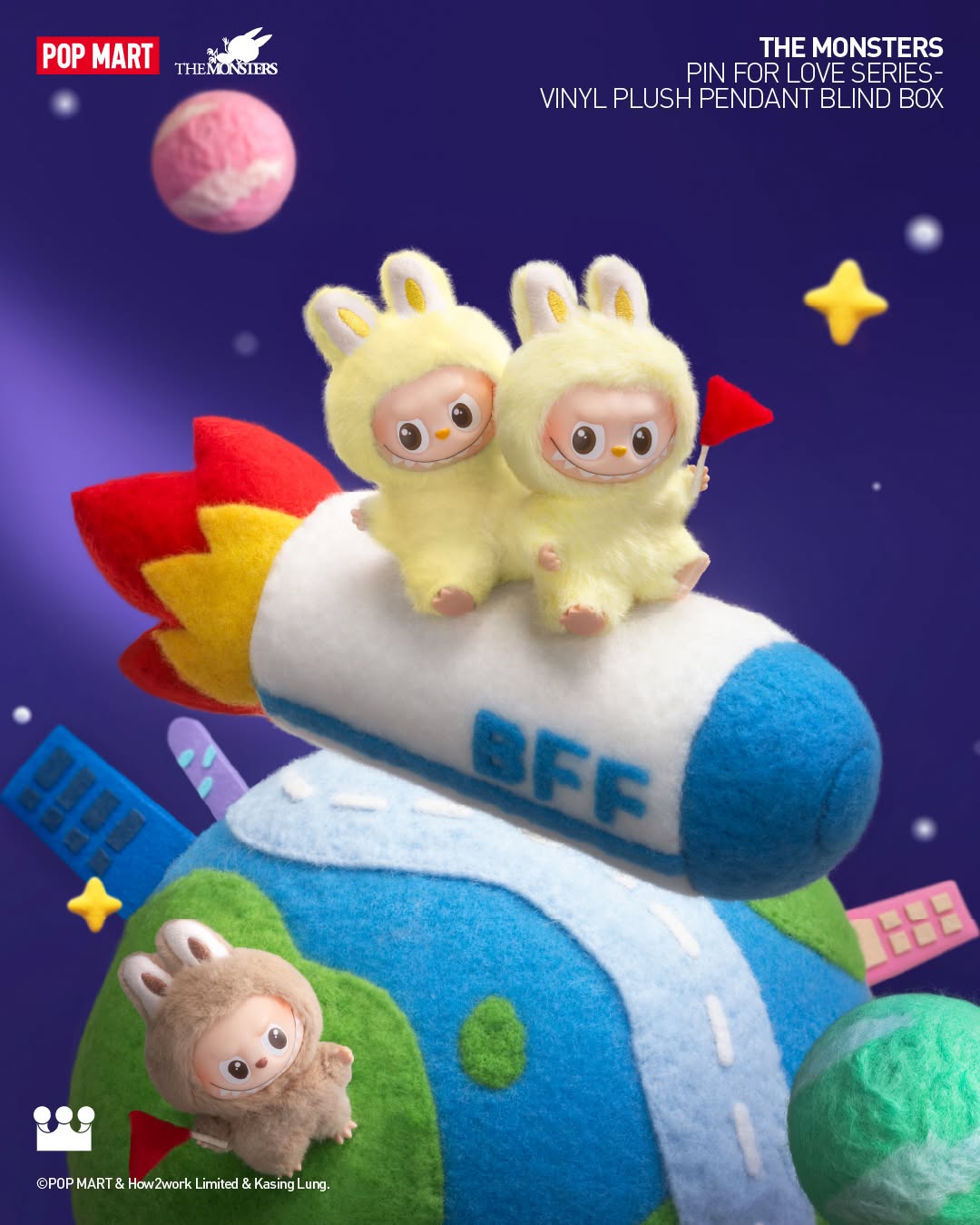 THE MONSTER PIN FOR LOVE SERIES (N-Z)
