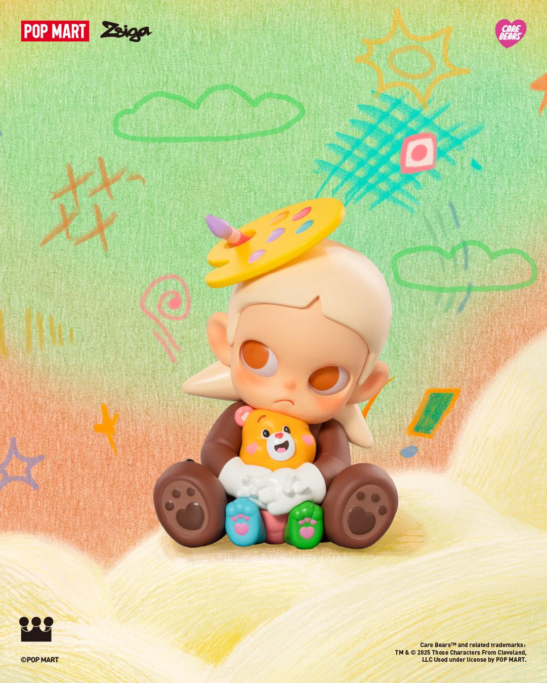 Zsiga × Care Bears Series Figures