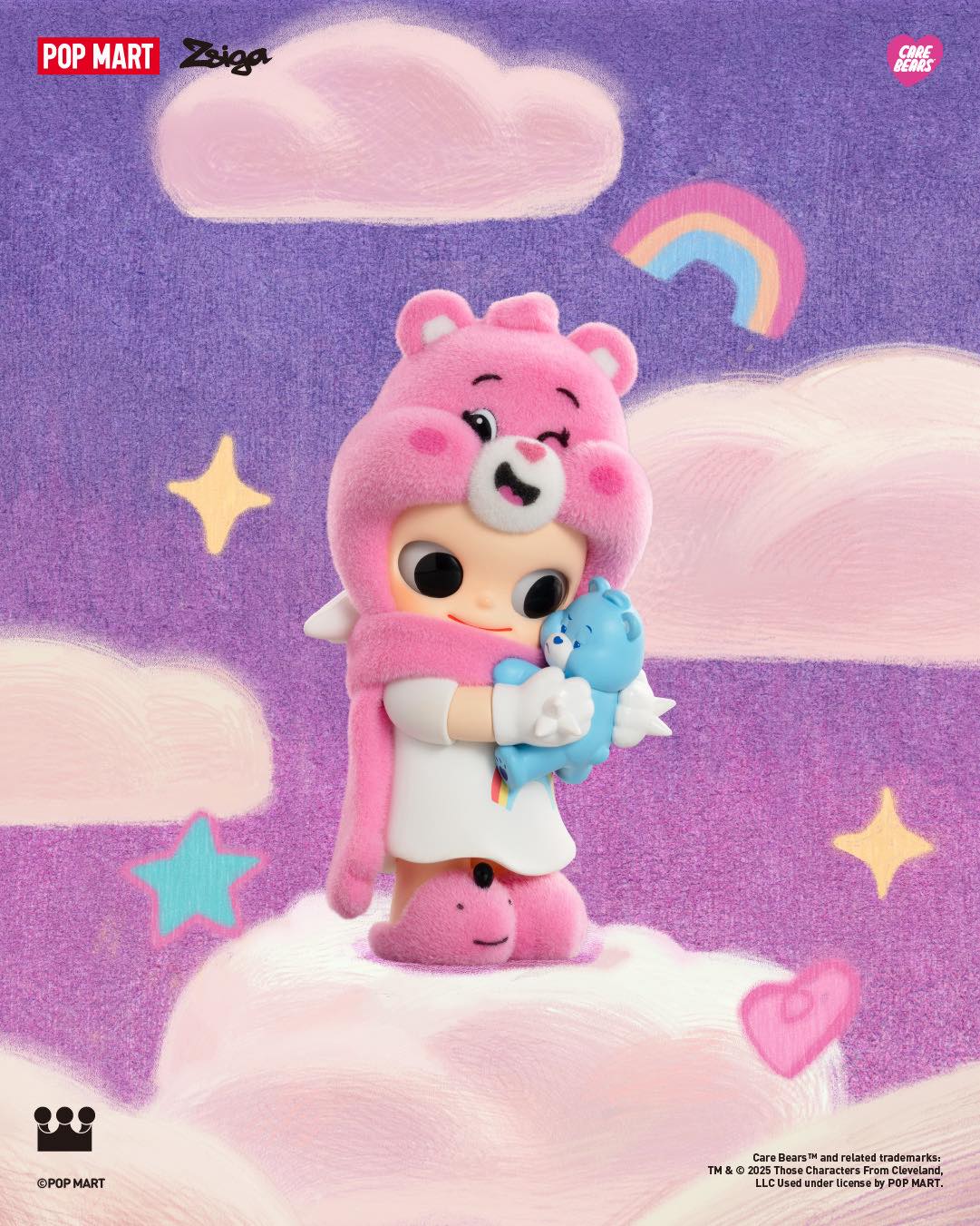 Zsiga × Care Bears Series Figures