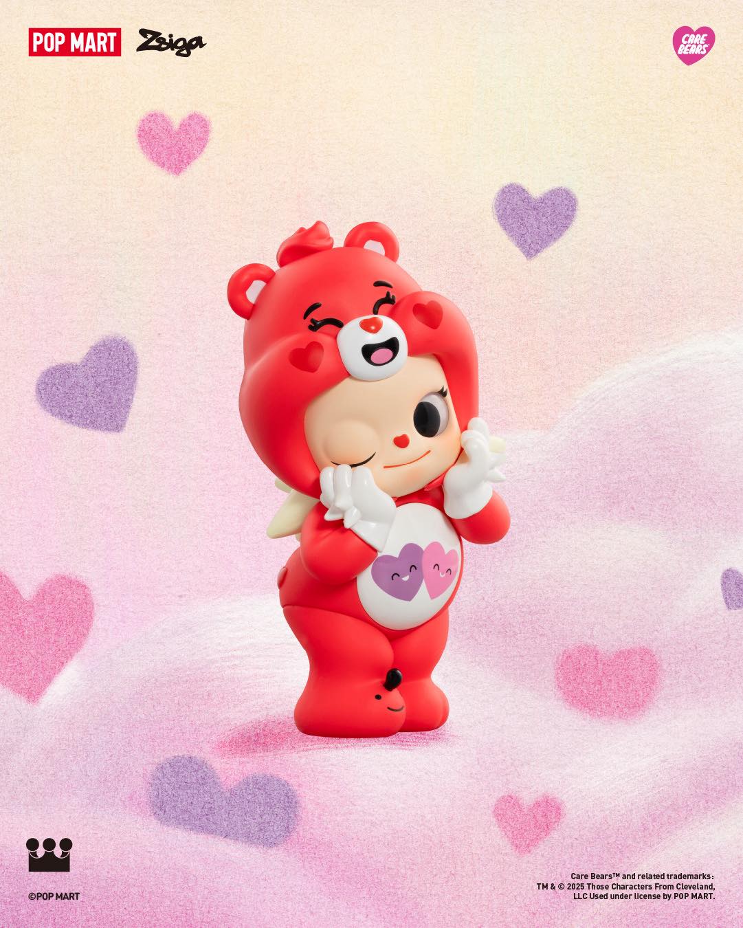 Zsiga × Care Bears Series Figures