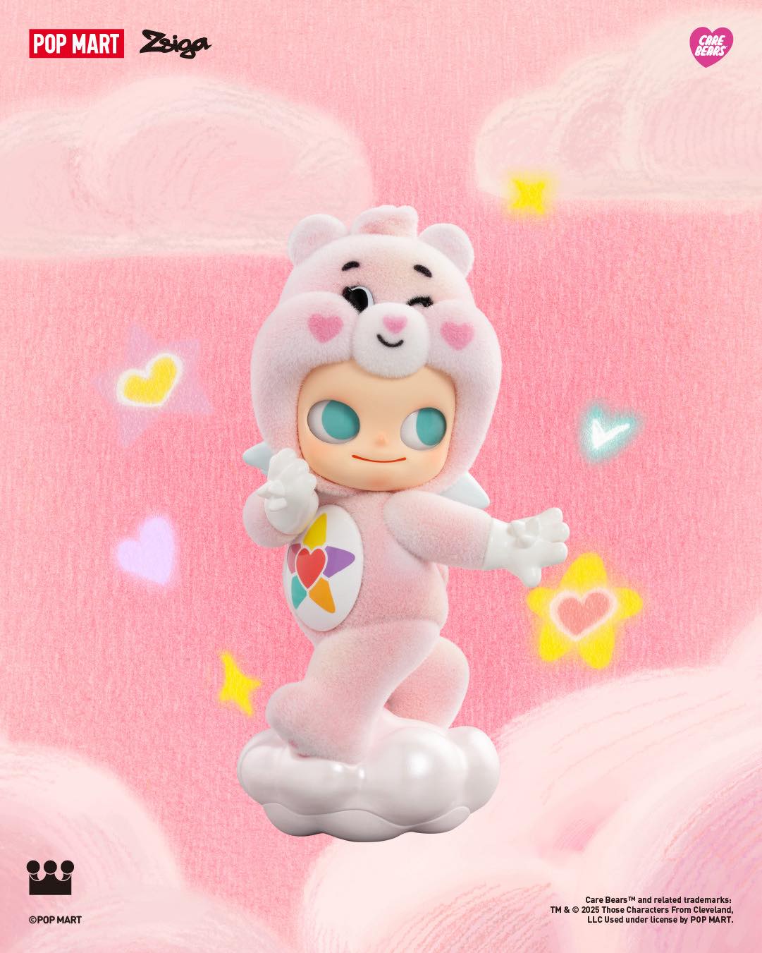 Zsiga × Care Bears Series Figures