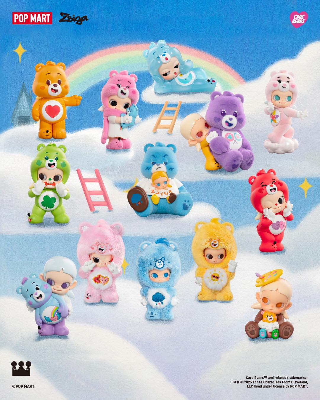 Zsiga × Care Bears Series Figures