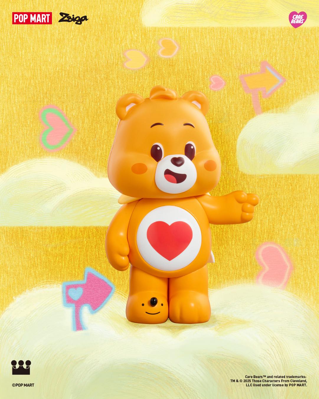 Zsiga × Care Bears Series Figures