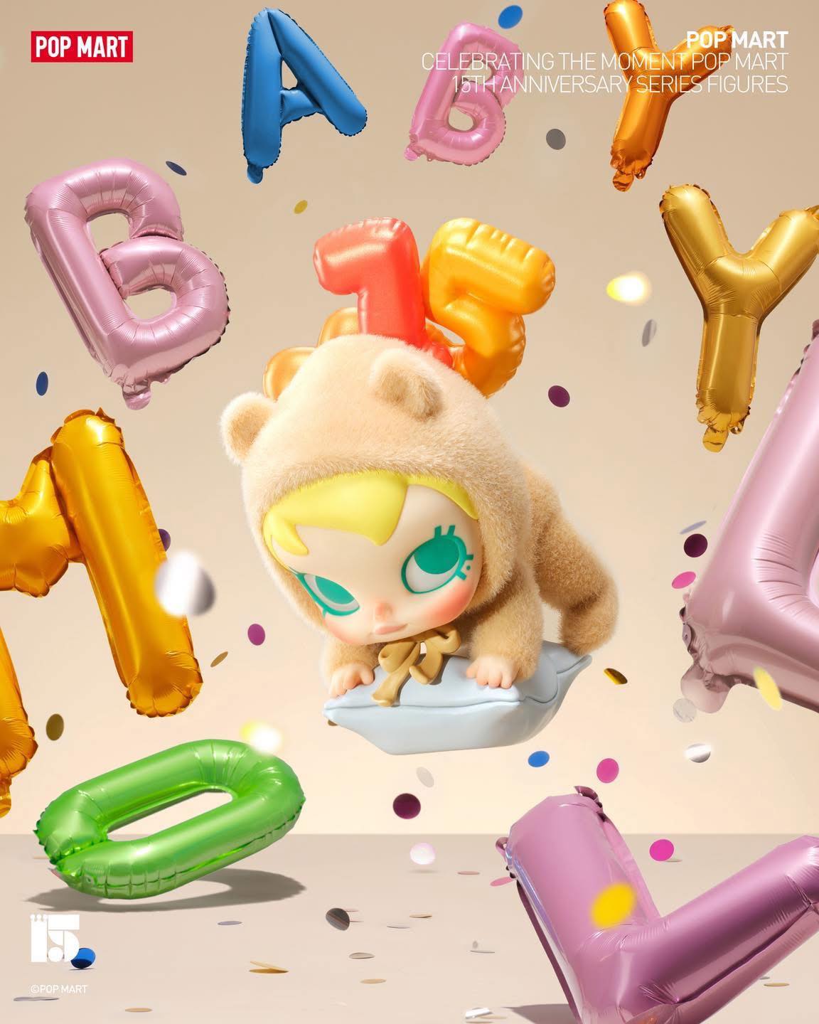 Celebrating the Moment POP MART 15th Anniversary