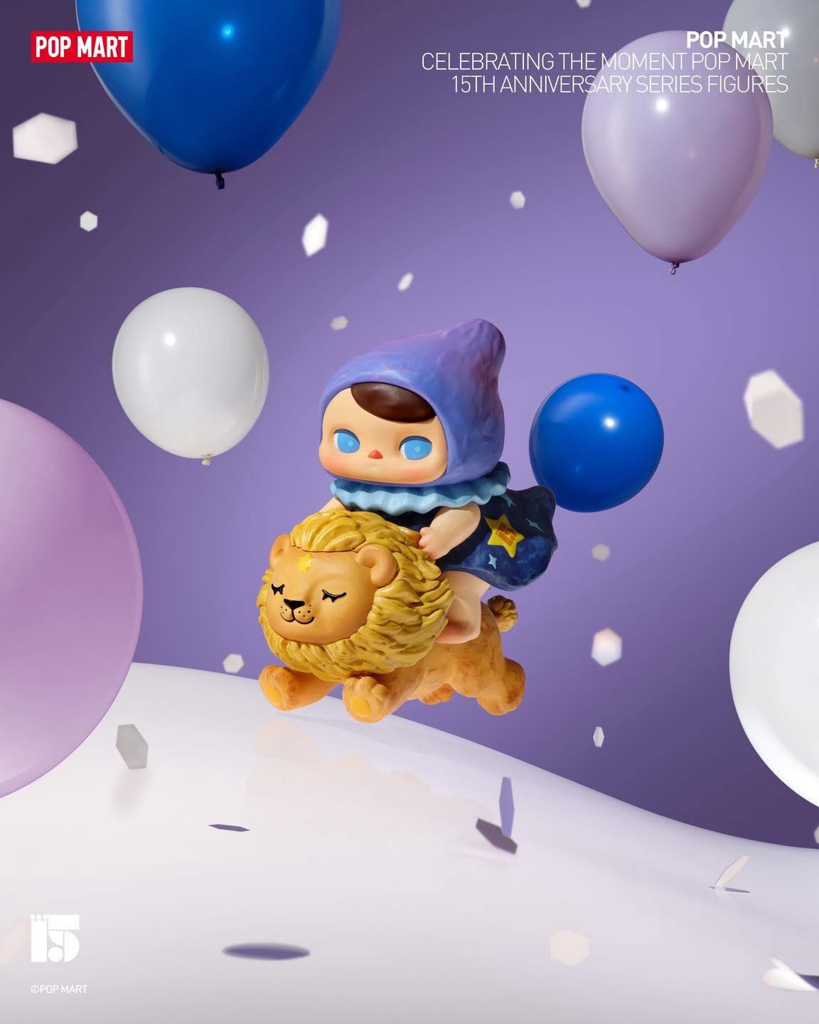 Celebrating the Moment POP MART 15th Anniversary