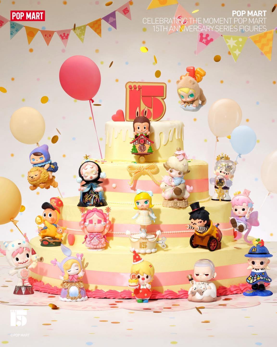 Celebrating the Moment POP MART 15th Anniversary