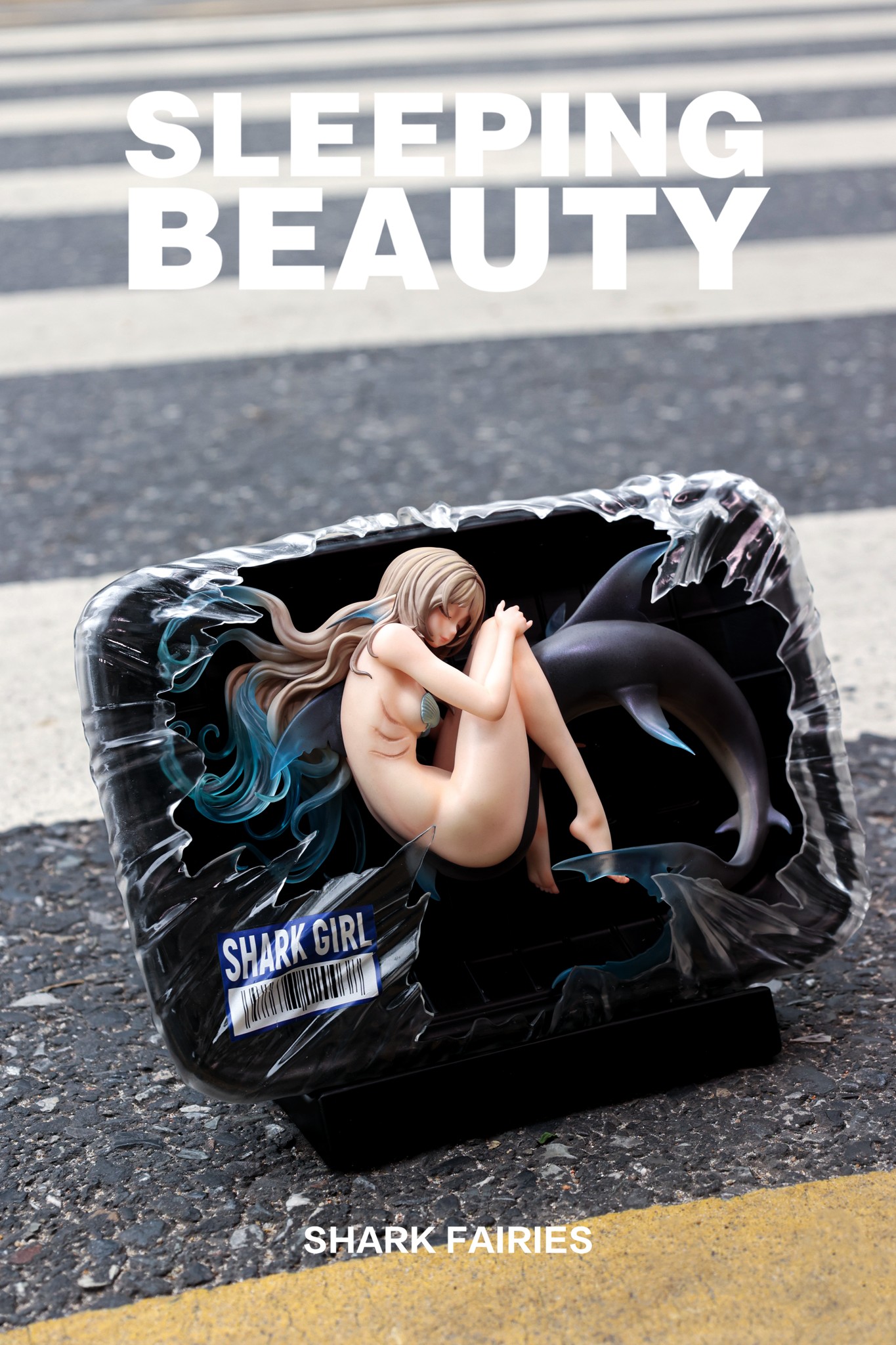 [Pre-order] Sleeping Beauty-Shark Fairies-Black Fin