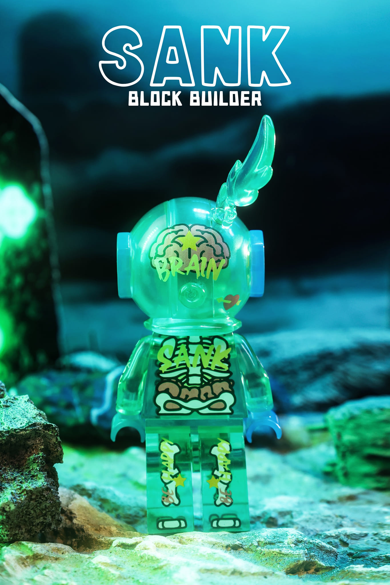 [Pre-order] Sank-Block Builder-Green Abyss