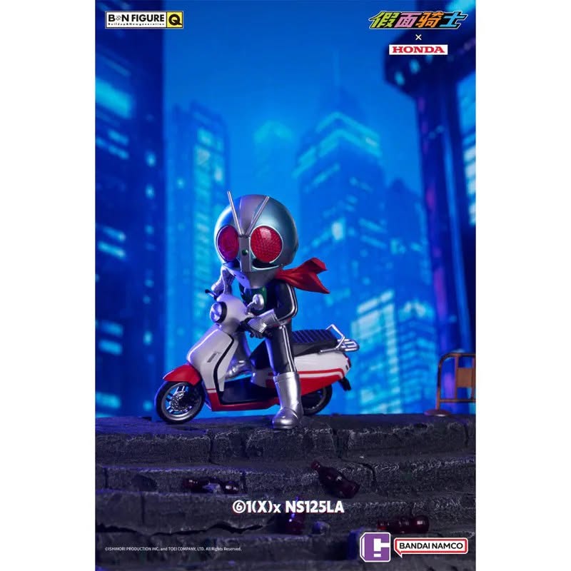 BN FIGURE Q KAMEN RIDER X HONDA