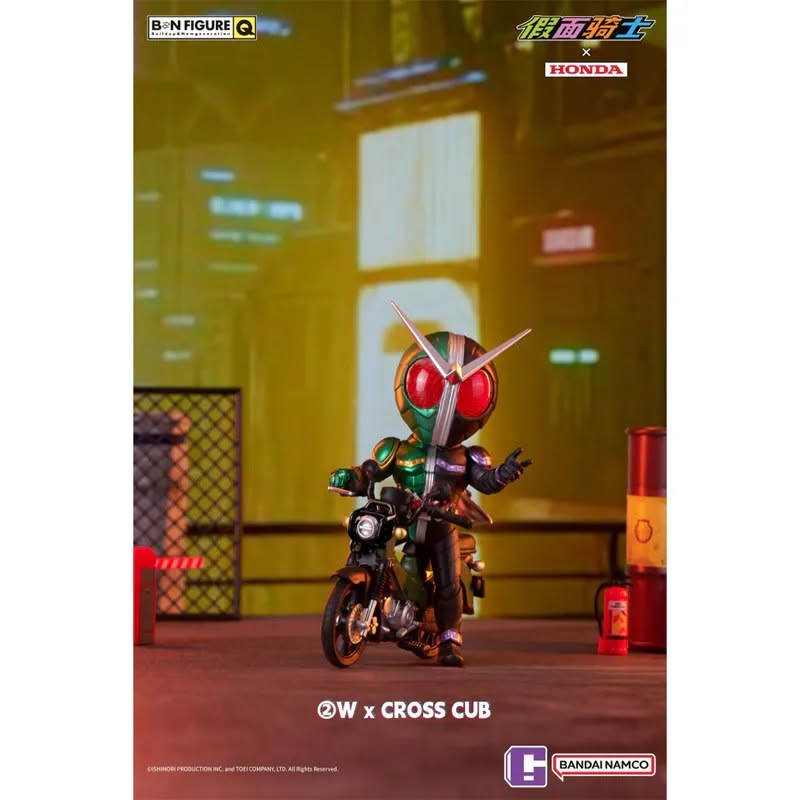 BN FIGURE Q KAMEN RIDER X HONDA