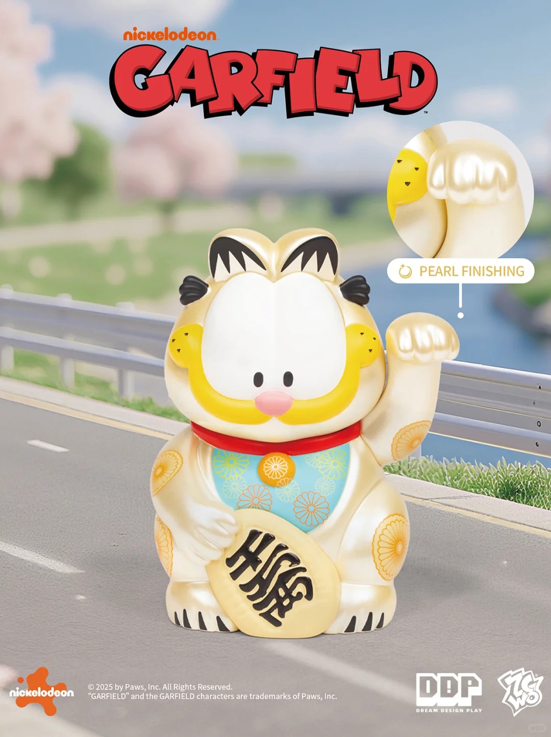Garfield Art Lucky Cat Blind Box Series
