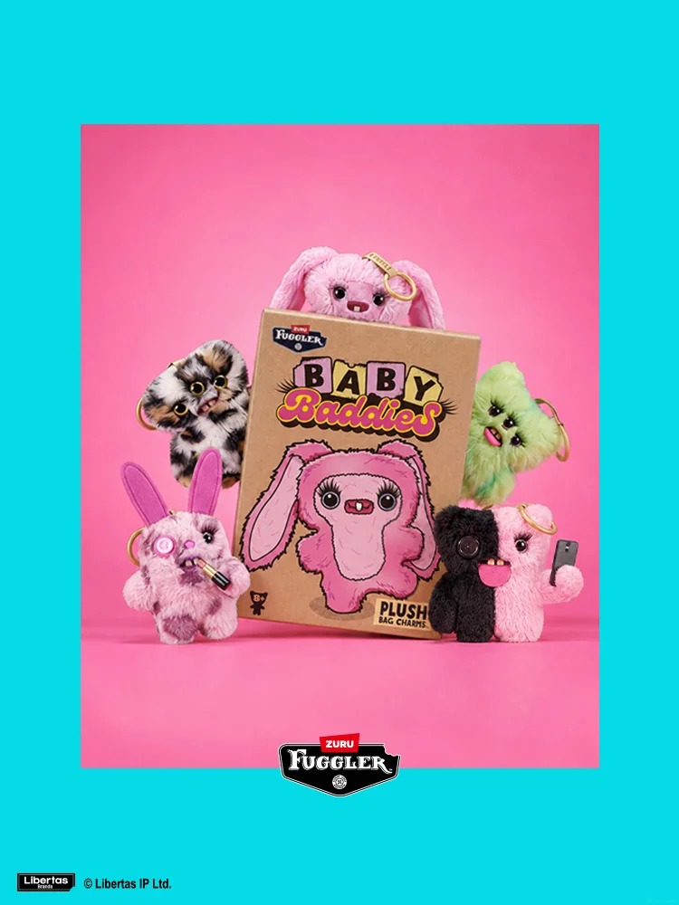 ZURU TOYS Fuggler Baby Baddies Keyrings 5