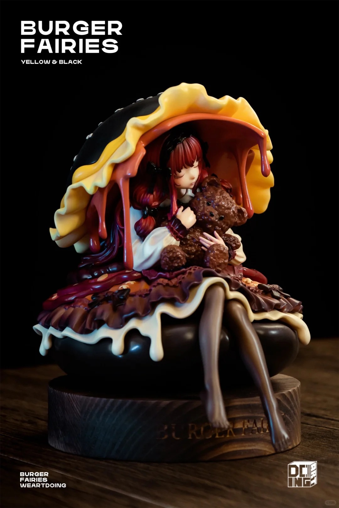 The Sleeping Beauty-Burger Fairies-Black (Basic Version)