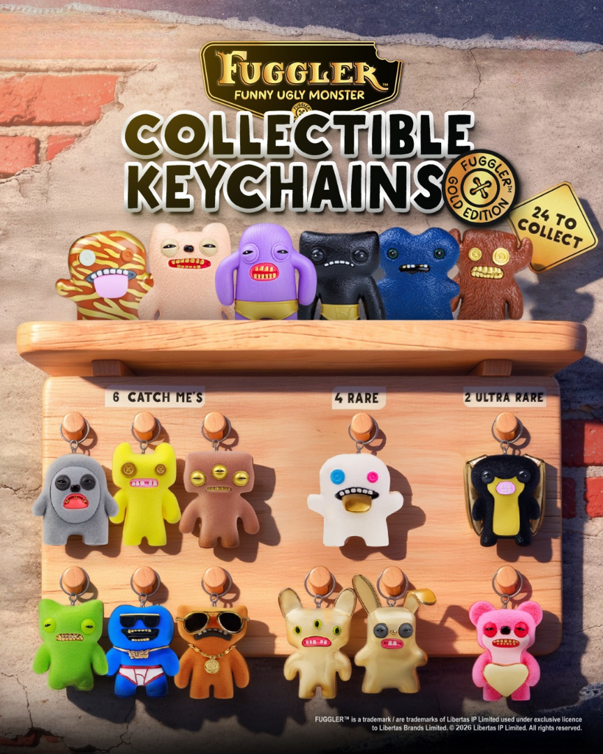 Fuggler Figurine Key Ring Blind Bag Series 3