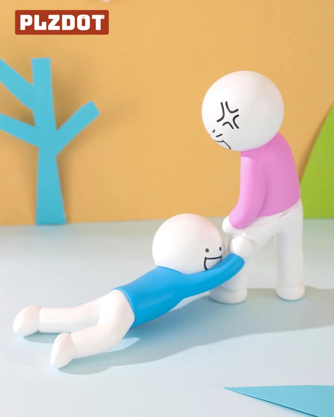 PLZDOT Xiaolan And His Friends Abstract Series