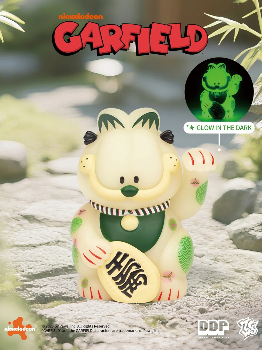 Garfield Art Lucky Cat Blind Box Series