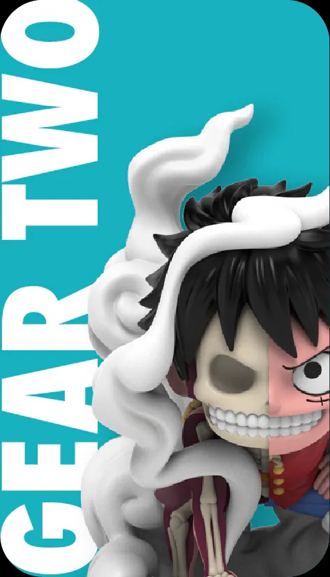 Mighty Jaxx Freeny’s Hidden Dissection One Piece (Luffy’s Gears Edition)