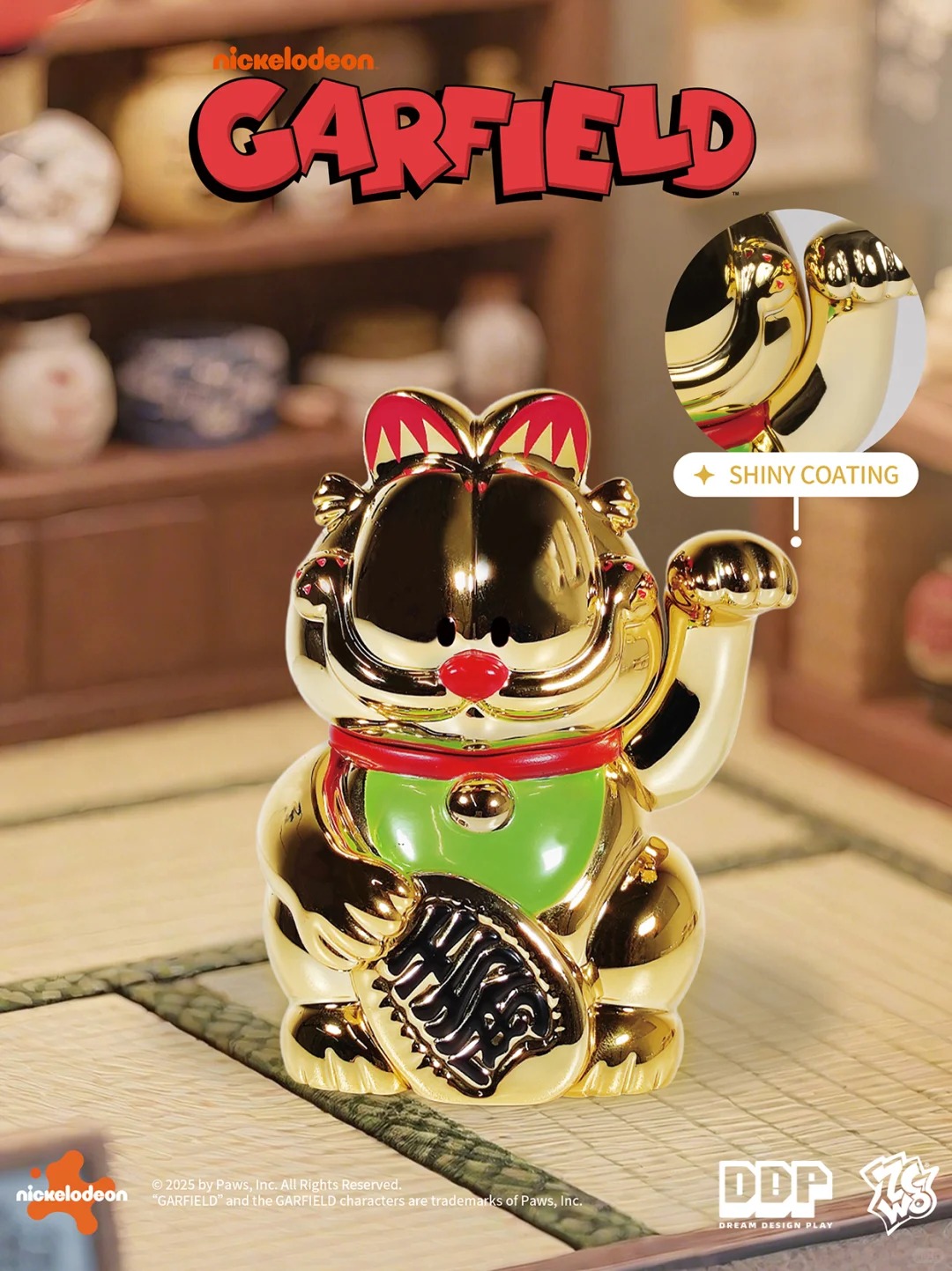 Garfield Art Lucky Cat Blind Box Series