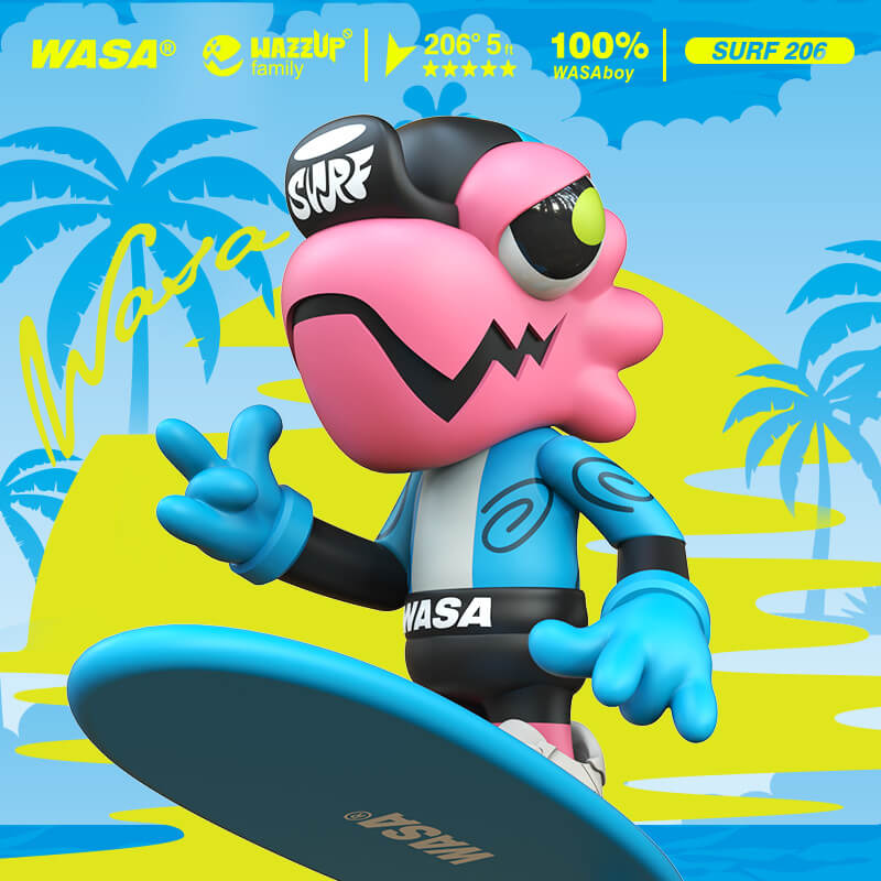 Wasaboy100% Surf206 Blind Box Series