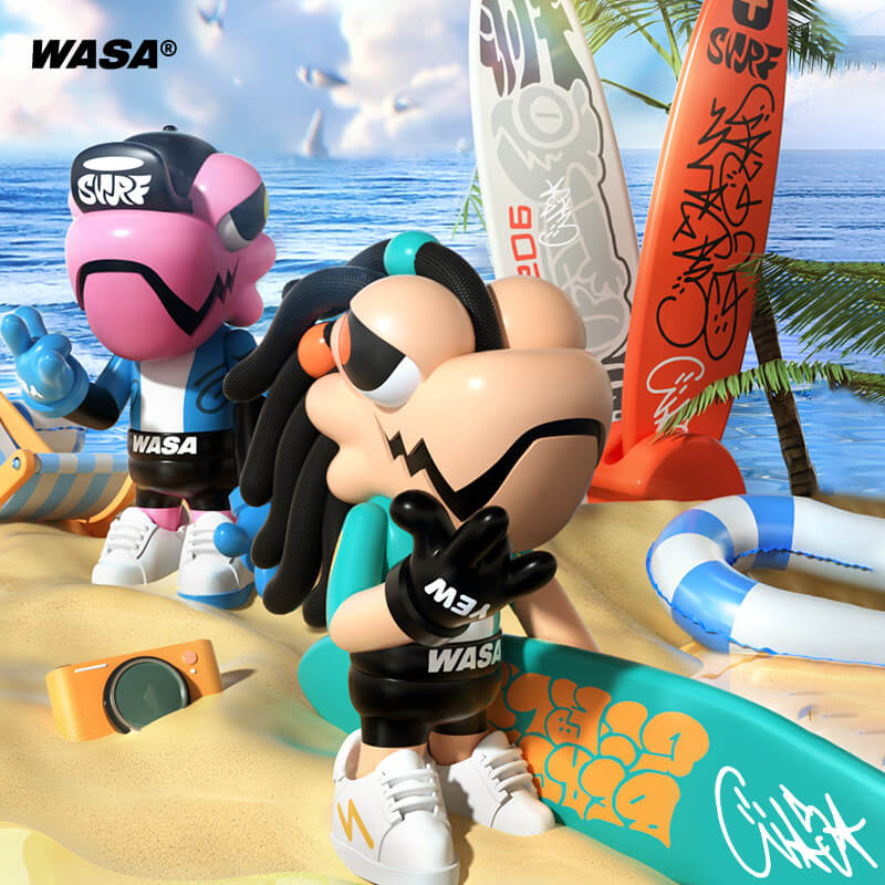 Wasaboy100% Surf206 Blind Box Series
