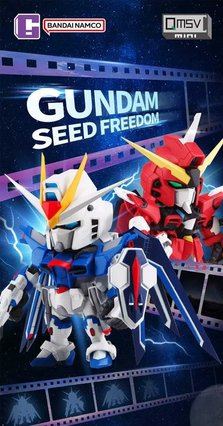 QMSV MINI GUNDAM SEED FREEDOM