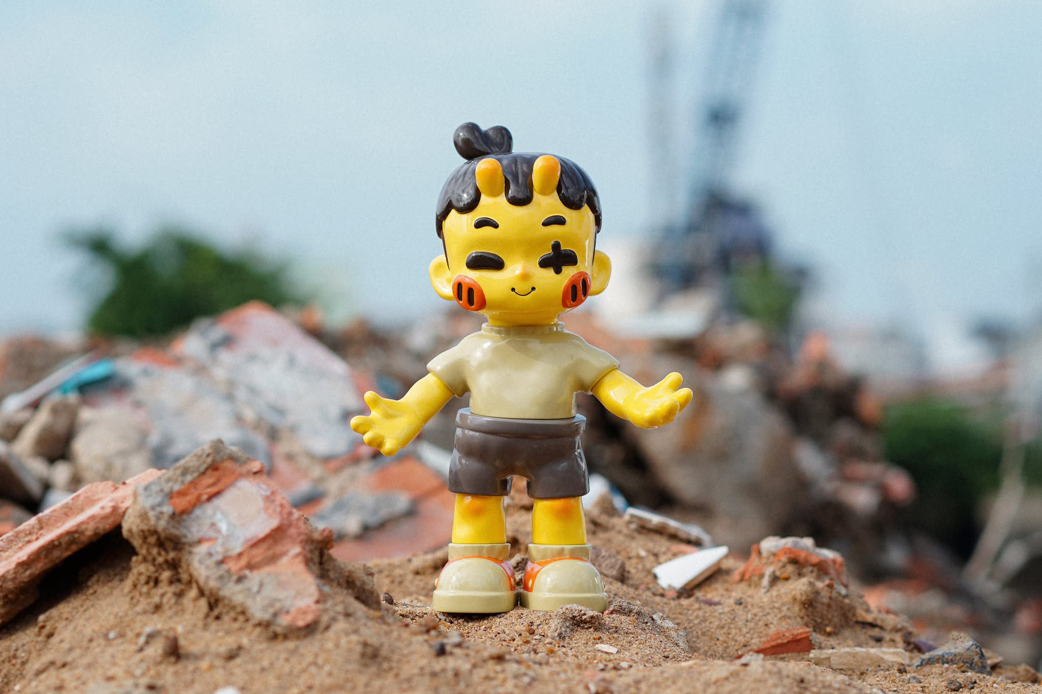 Sofubi Kid Kama By Trang Khoa