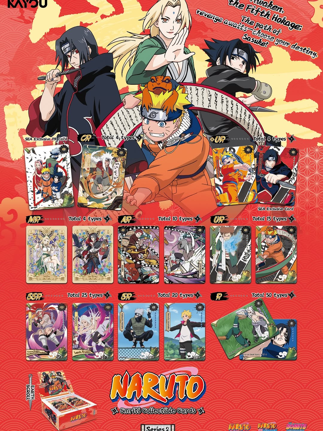 Collectibles Card Naruto Smriti – Earth Scroll 001 – Series 2