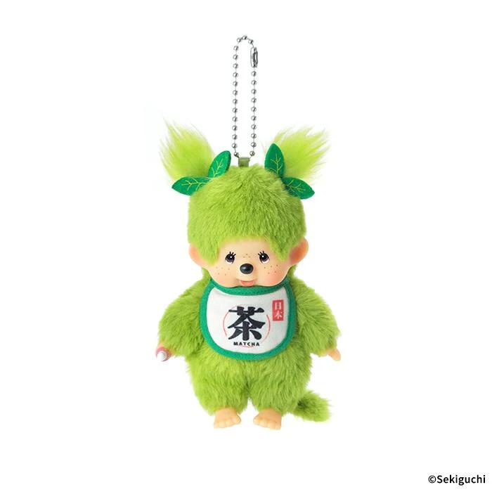 Matcha Monchhichi Keychain (Girl)