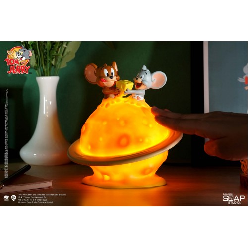 Tom and Jerry - Jerry and Tuffy Cheese Planet Night Light