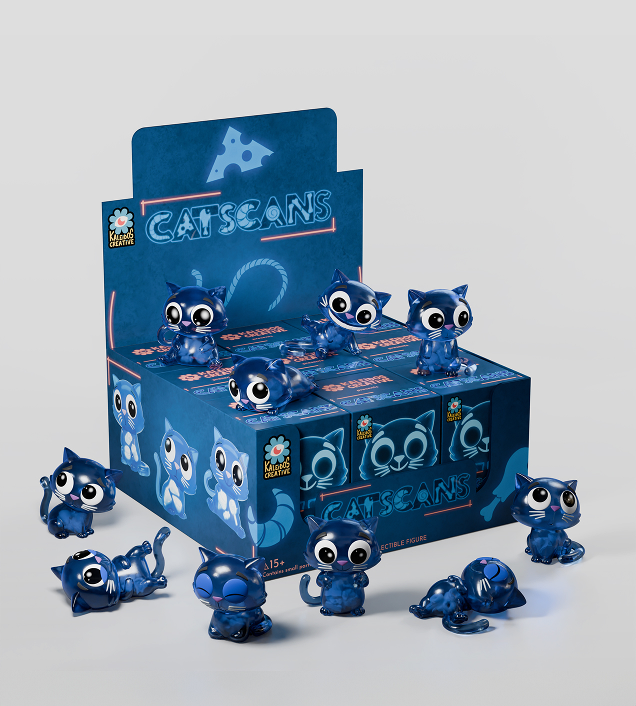 Kaleidos Crative Catscans Blind Box S1