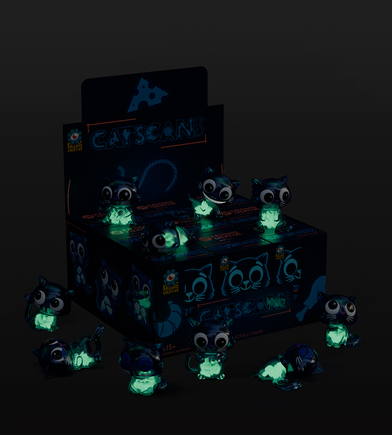 Kaleidos Crative Catscans Blind Box S1