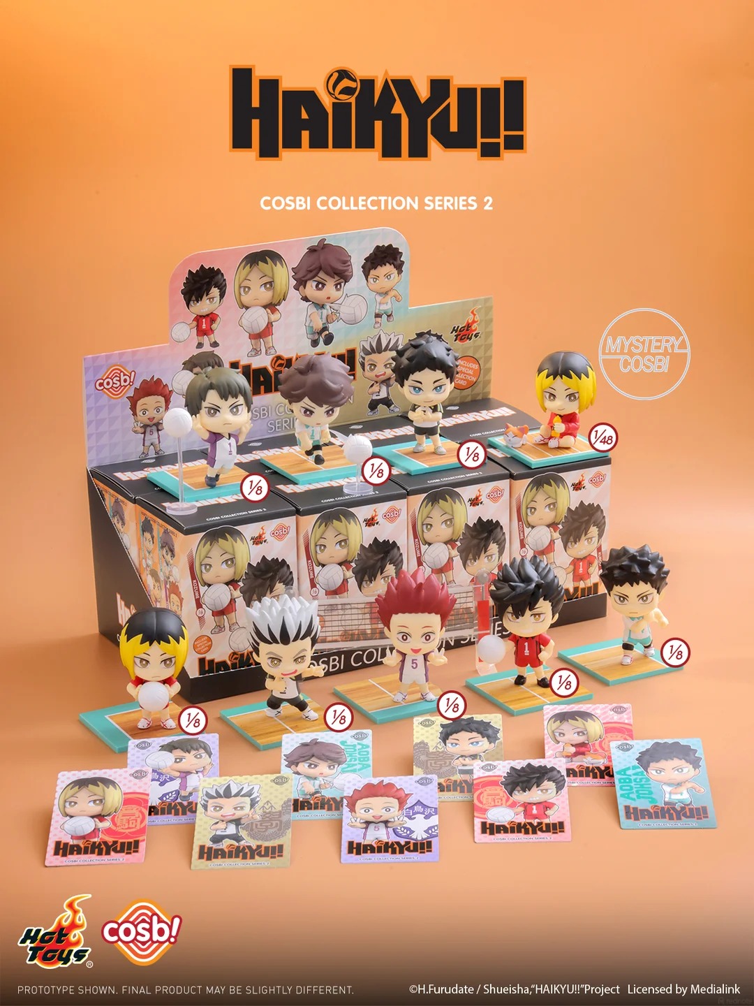 Haikyu!! Cosbi Blind Box Series 2