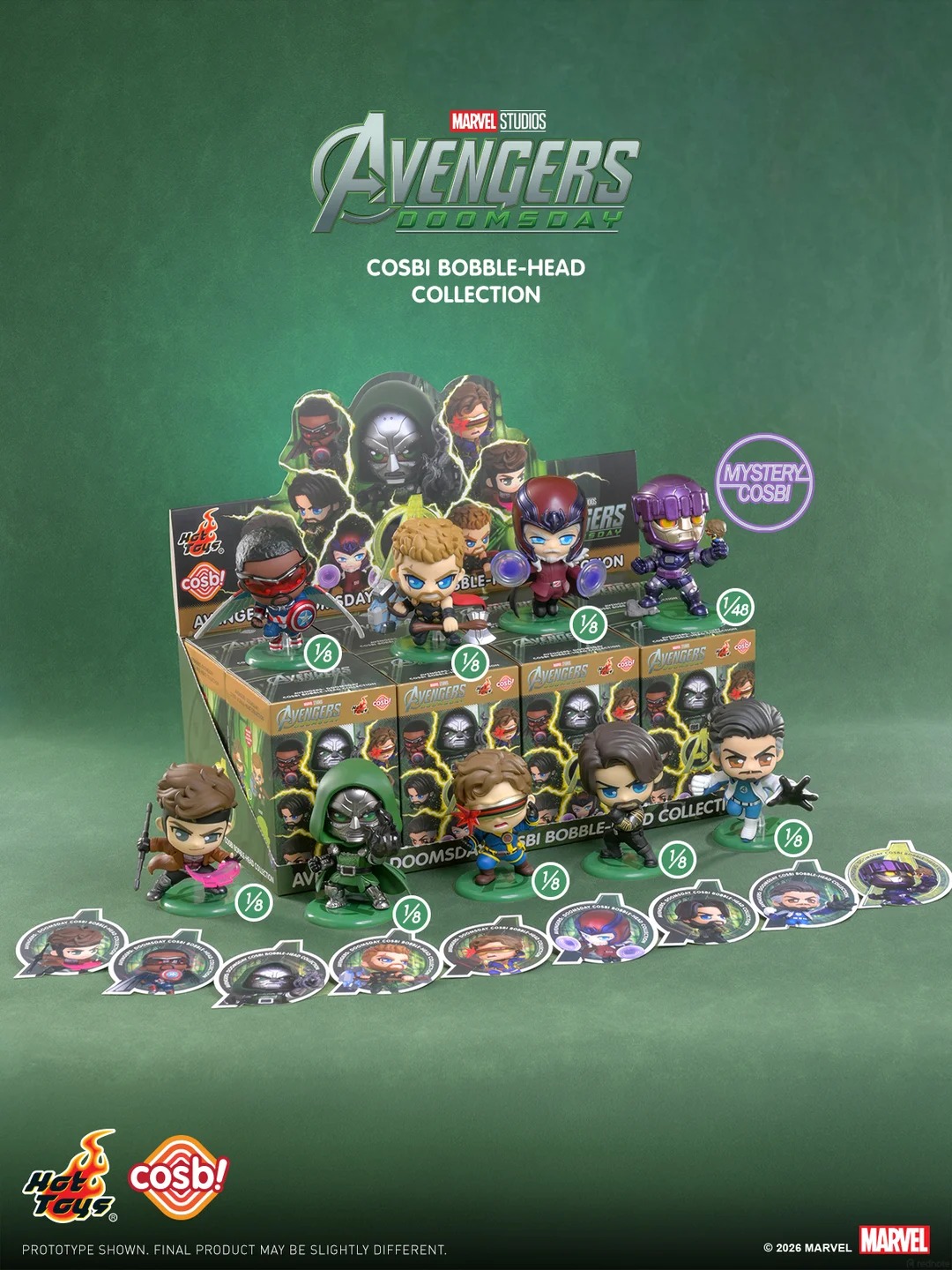 Cosbaby Avengers Doomsday Collection