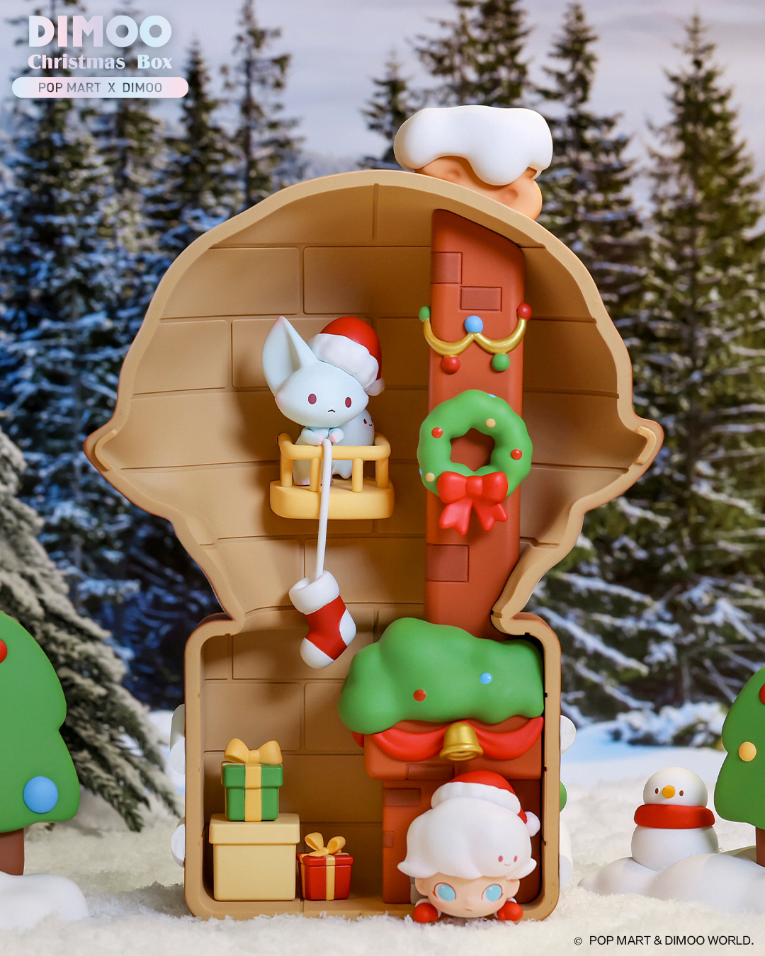 Popmart Dimoo Christmas Gift Box