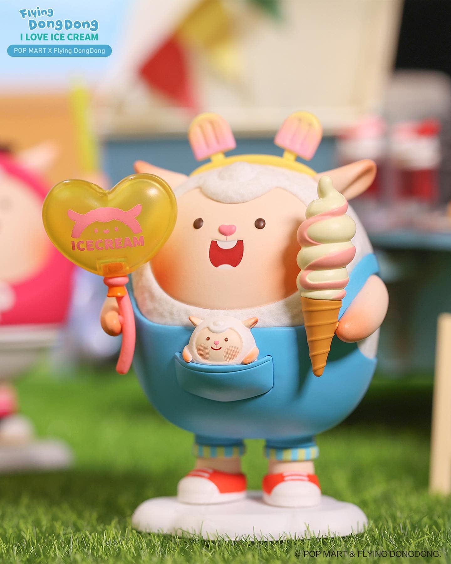 Popmart Flying DongDong I Love Ice Cream Blindbox Series