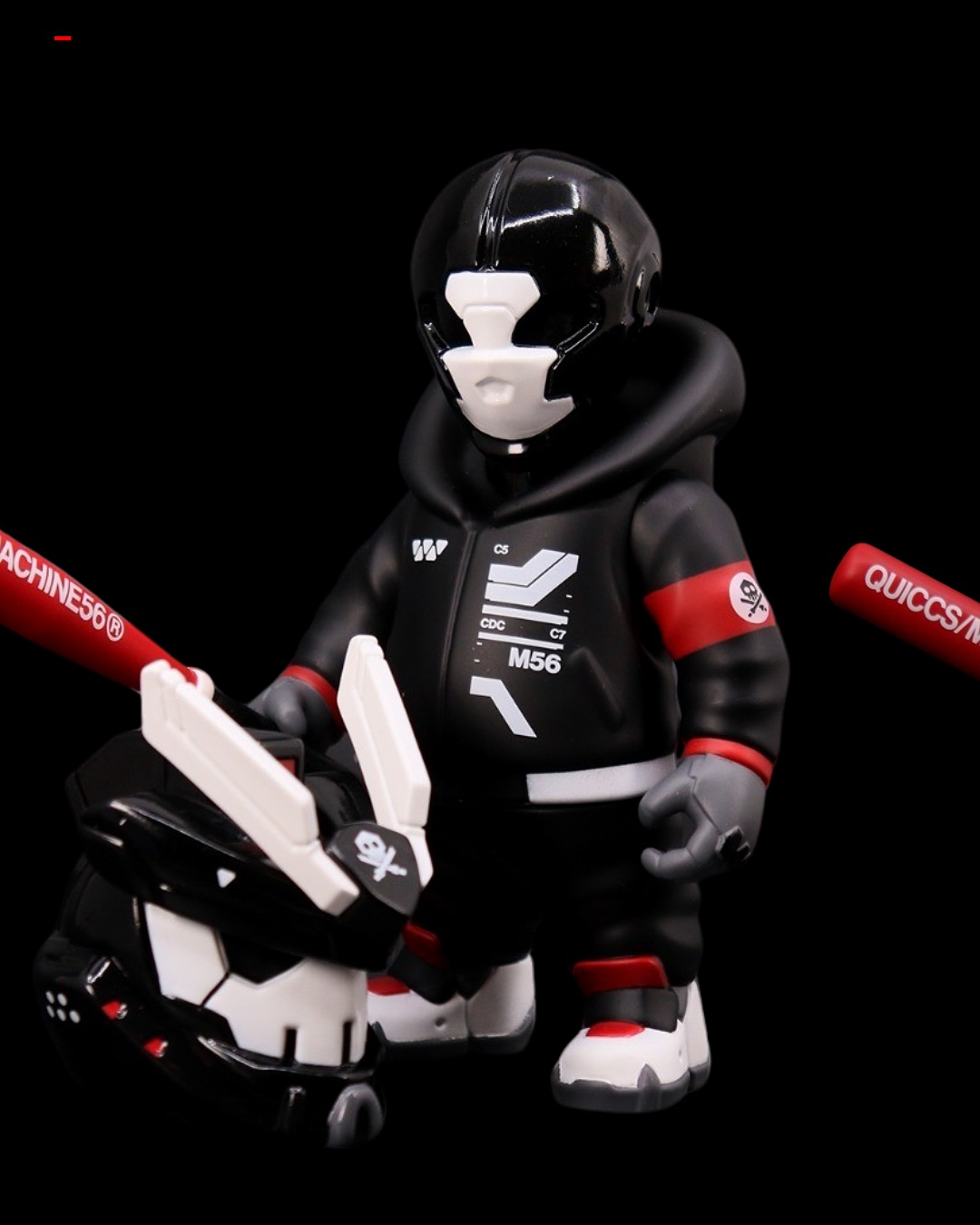 Devil Toys X Quiccs REX-G7 “MALWARE_01” OG Black
