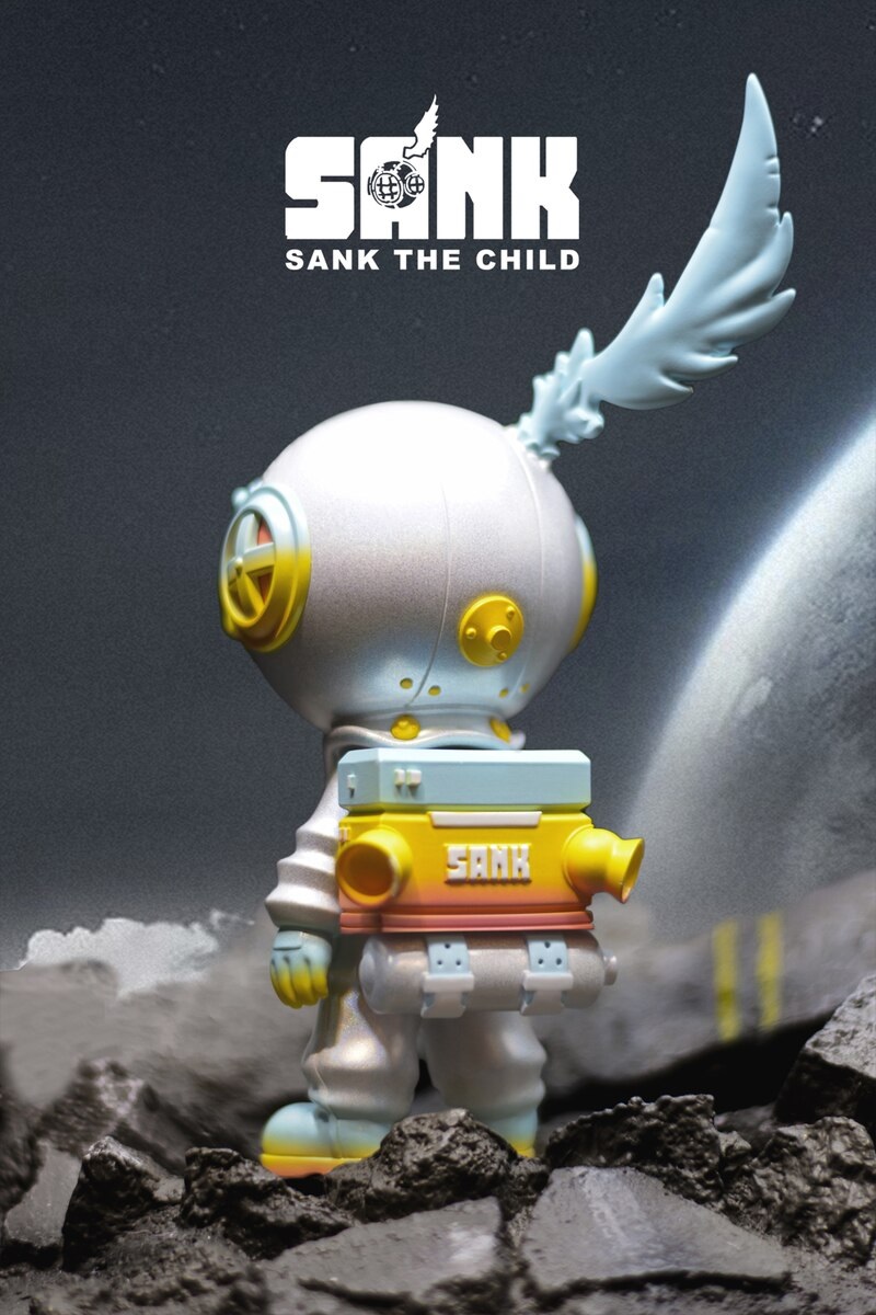 Sank Toys On The Way-Space Traveller-White Fantasy