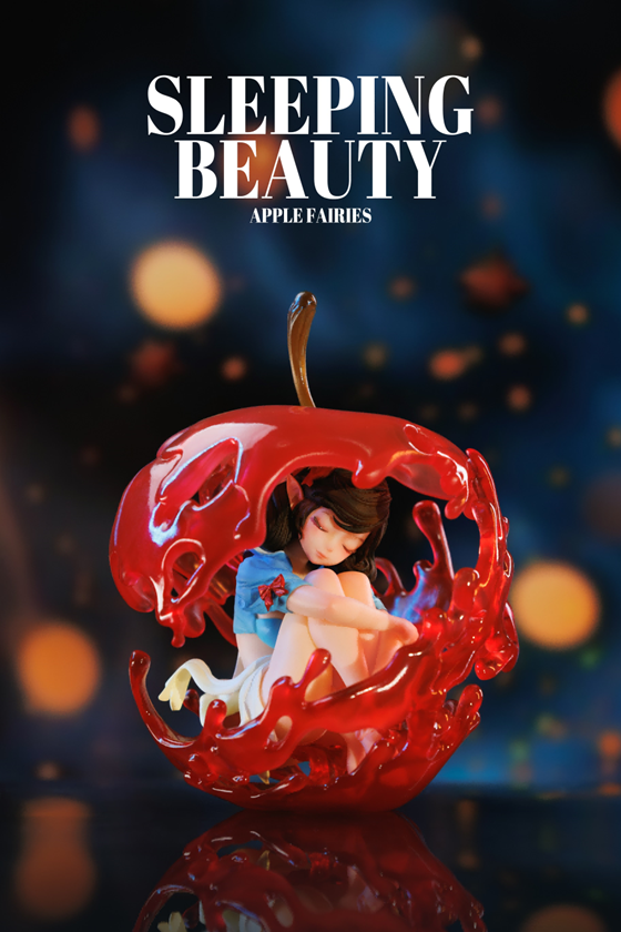 Sleeping Beauty-Apple Fairies-Red