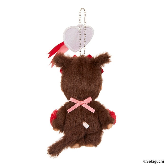Happy Color Monchhichi Keychain