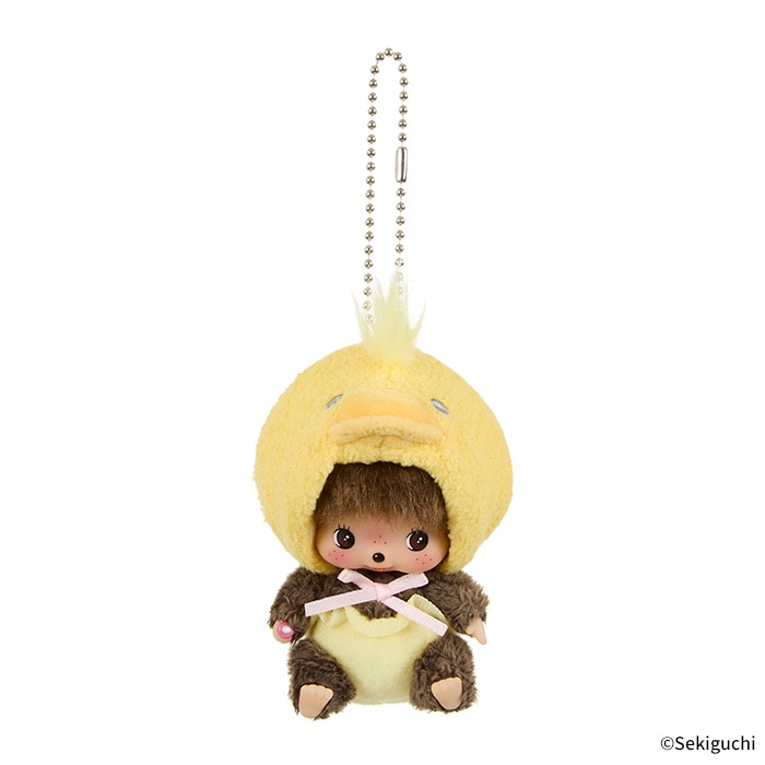 Monchhichi Animal Babychic SS Big Face Keychain Bear